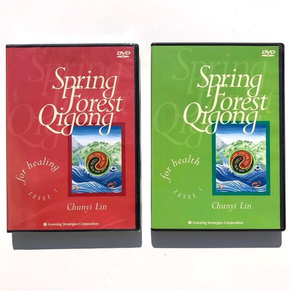 Spring Forest Qigong for Health by Chunyi Lin CD DVD Book Set Lot Meditation - Picture 11 of 15